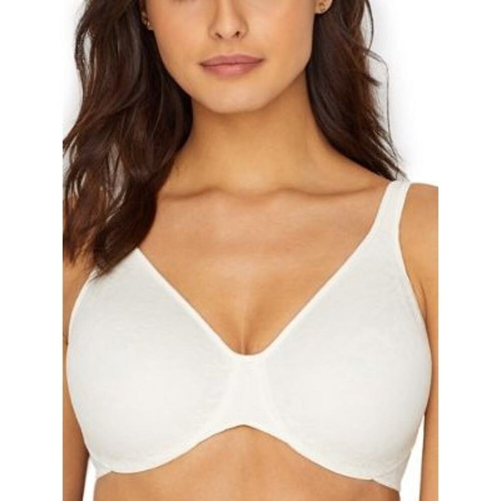 34DD Bali Passion for Comfort Back Smoothing Underwire Bra PEARL LACE DF3382